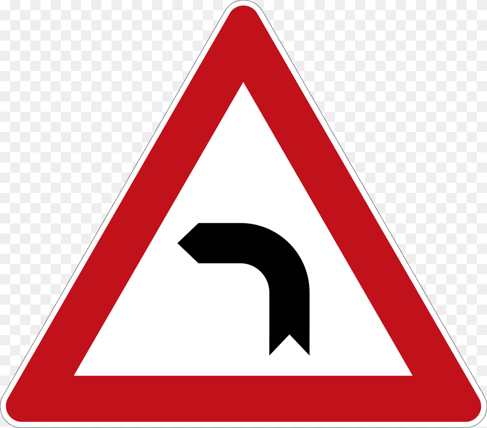Curve Clipart, Sign, Symbol, Road Sign Png