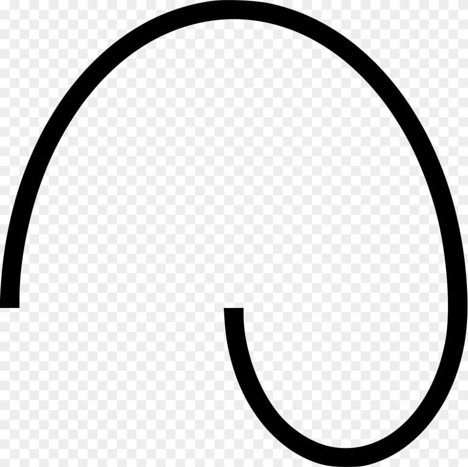 Curve Line Icon, Text, Symbol, Stencil, Number Free Transparent Png
