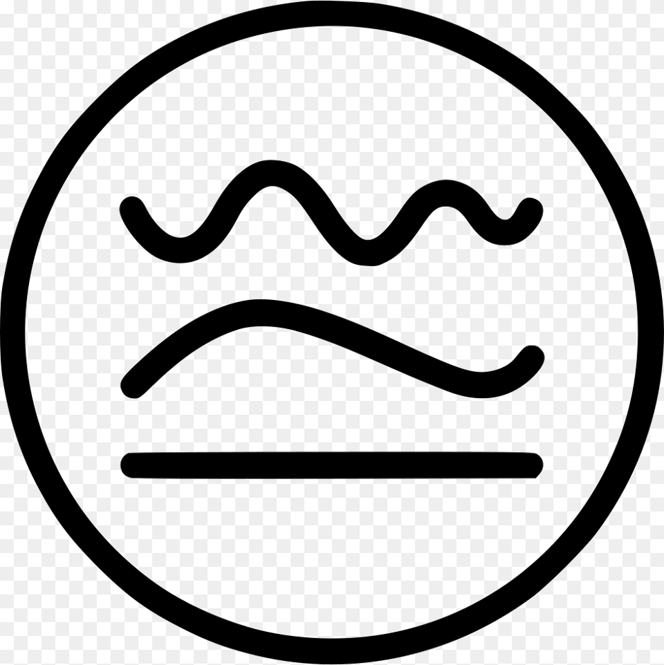 Curve Line Icon, Face, Head, Person, Mustache Png Image