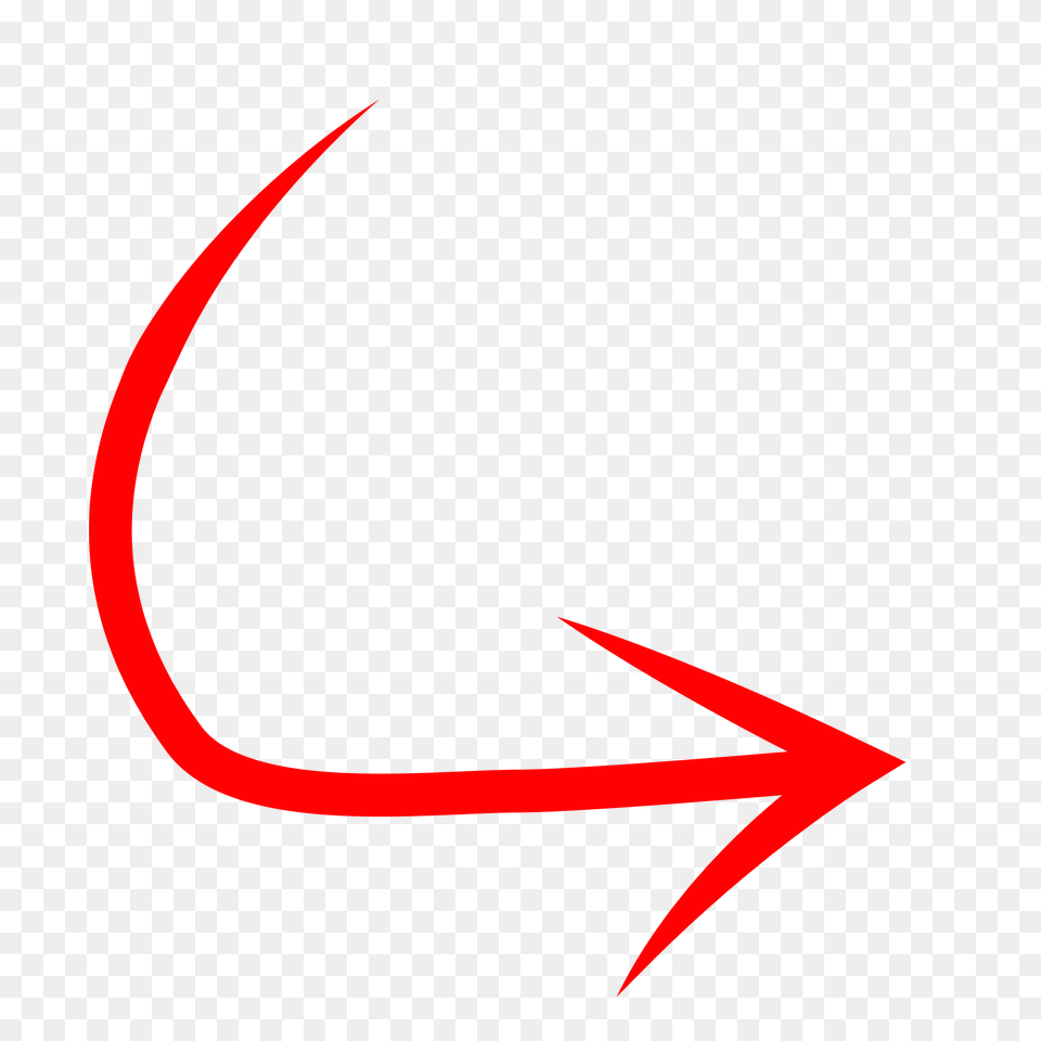 Curved Arrow Free Download Red Arrow Transparent, Electronics, Hardware, First Aid, Logo Png
