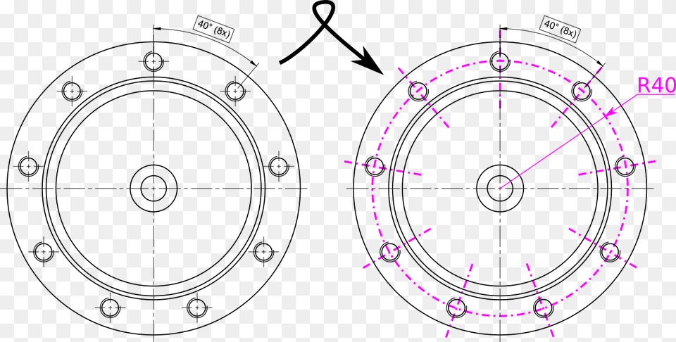Curved Center Lines On Drawing Circle, Nature, Night, Outdoors Free Transparent Png