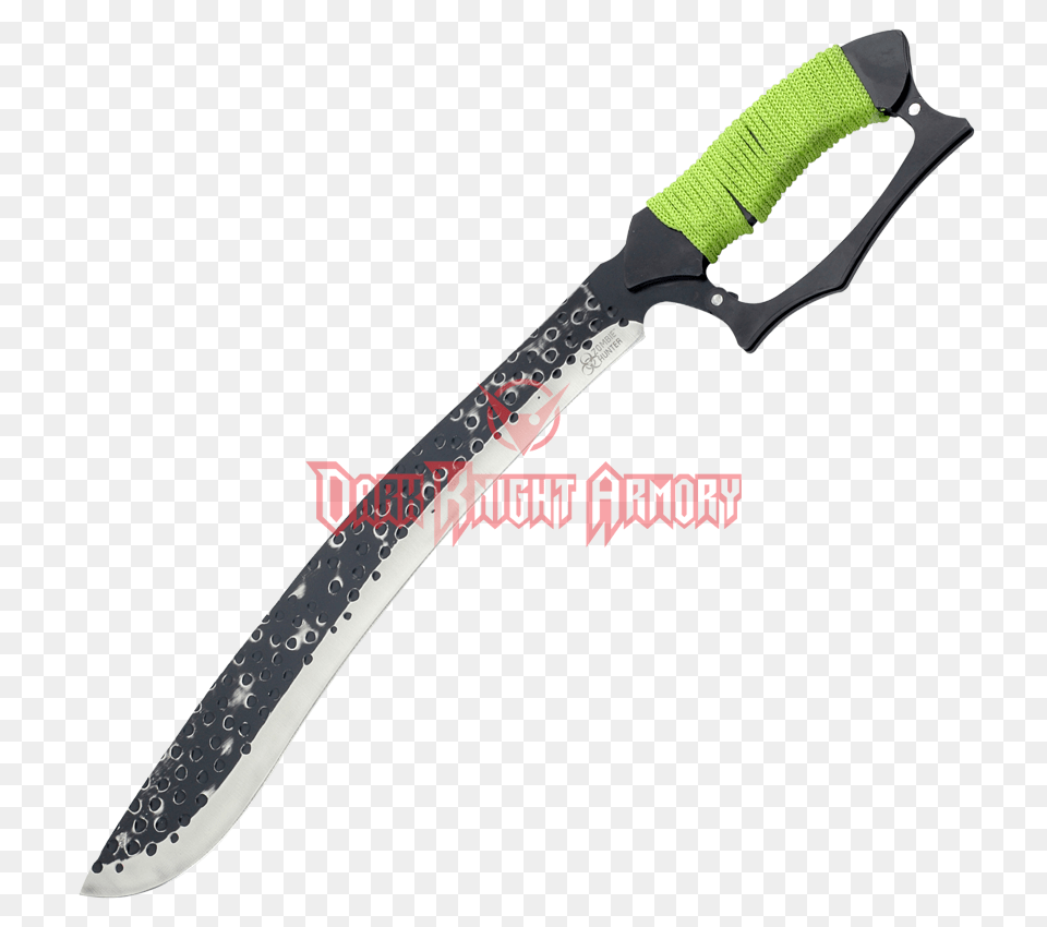 Curved Defensive Machete, Sword, Weapon, Blade, Dagger Png