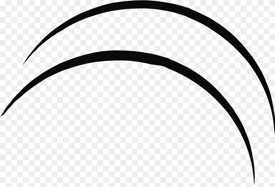 Curved Lines Clipart, Bow, Weapon Png