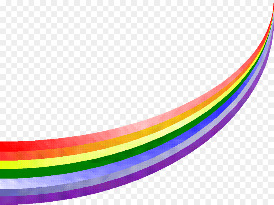 Curved Rainbow, Art, Graphics, Nature, Night Free Transparent Png