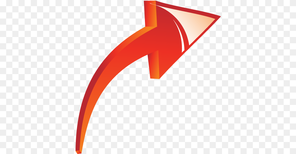 Curved Red Arrow Arrow Index Hd Download Original Arrow Index, Toy, Kite Free Png