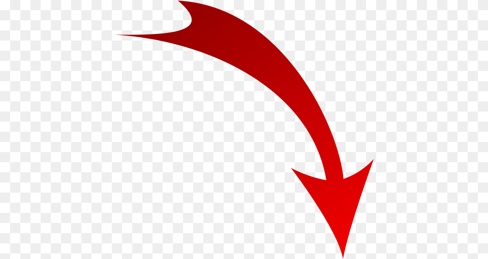 Curved Red Arrow Fleche Rouge, Logo, Person Free Png