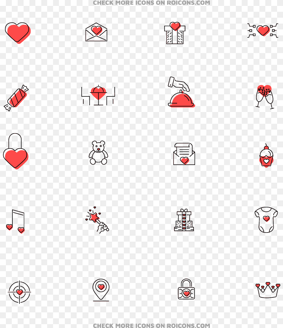 Curved Red Heart Outline Image Purepng Portable Network Graphics, Accessories Free Png