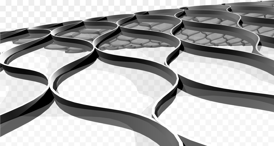 Curved Timber Structural Arrangement By Rhino Amp Grasshopper Illustration, Art, Graphics, Aluminium, Pattern Png