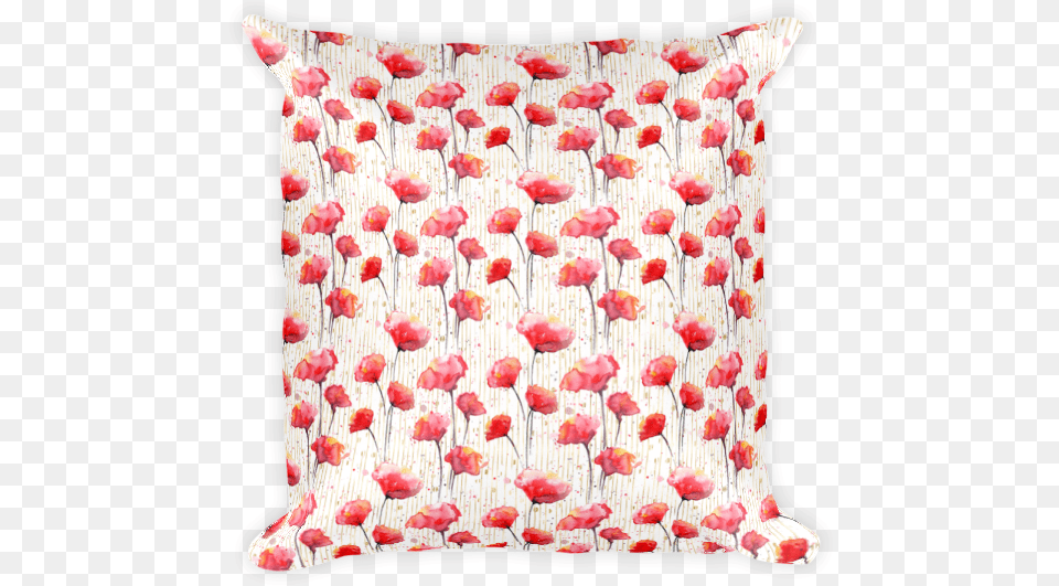 Cushion, Home Decor, Pillow, Plant, Flower Png Image