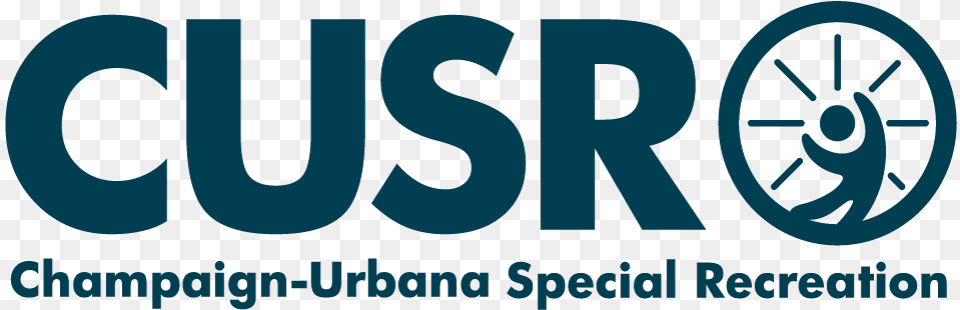 Cusr Cu Special Recreation Champaign Urbana Special Rec, Logo, Machine, Spoke, Text Free Transparent Png