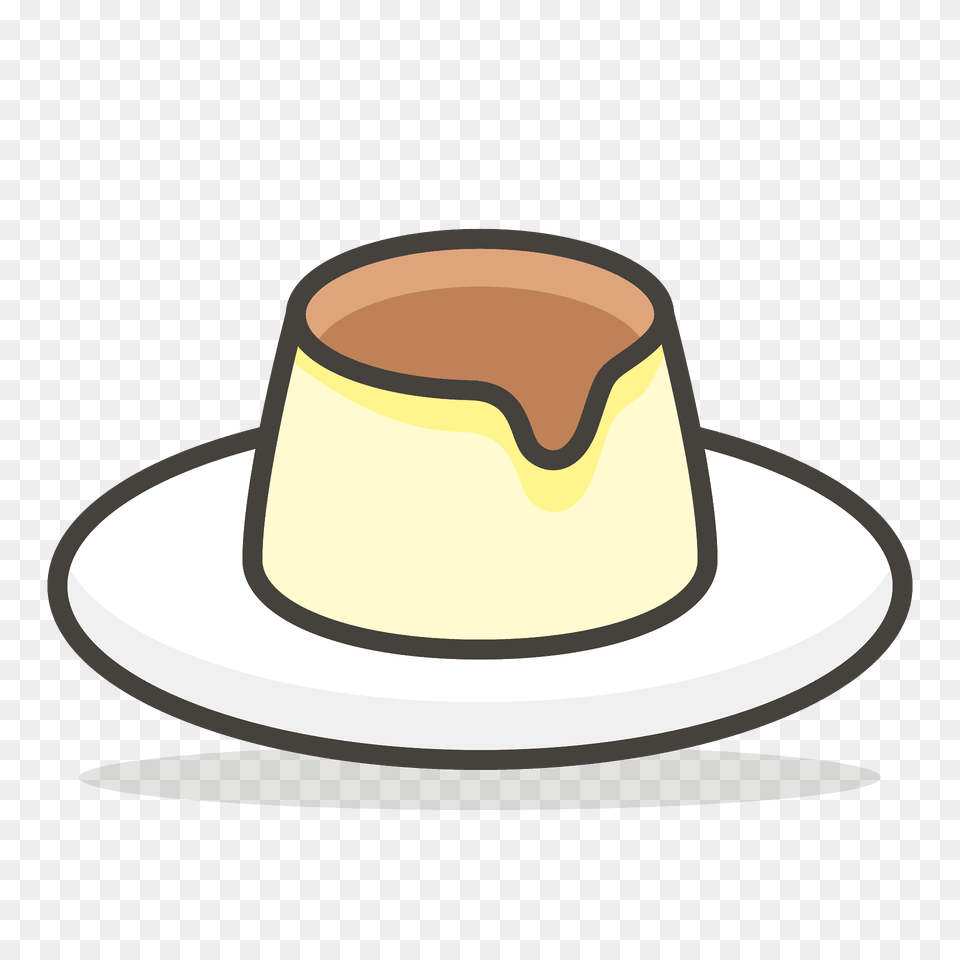 Custard Emoji Clipart, Clothing, Food, Hat, Meal Png Image