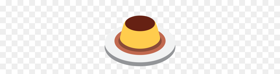 Custard Pudding Sweet Dessert Food Emoj Symbol Icon, Clothing, Hat Free Transparent Png