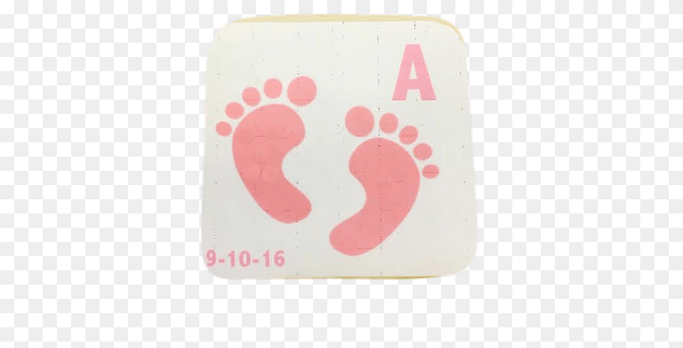 Custom Baby Cookies Pink Baby Feet Clipart Free Transparent Png