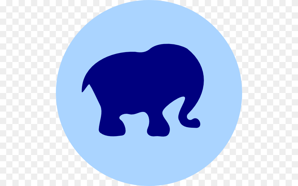 Custom Baby Elephant Silhouette Shower Curtain Clipart Silueta De Elefante Bbe, Animal, Bear, Logo, Mammal Png Image