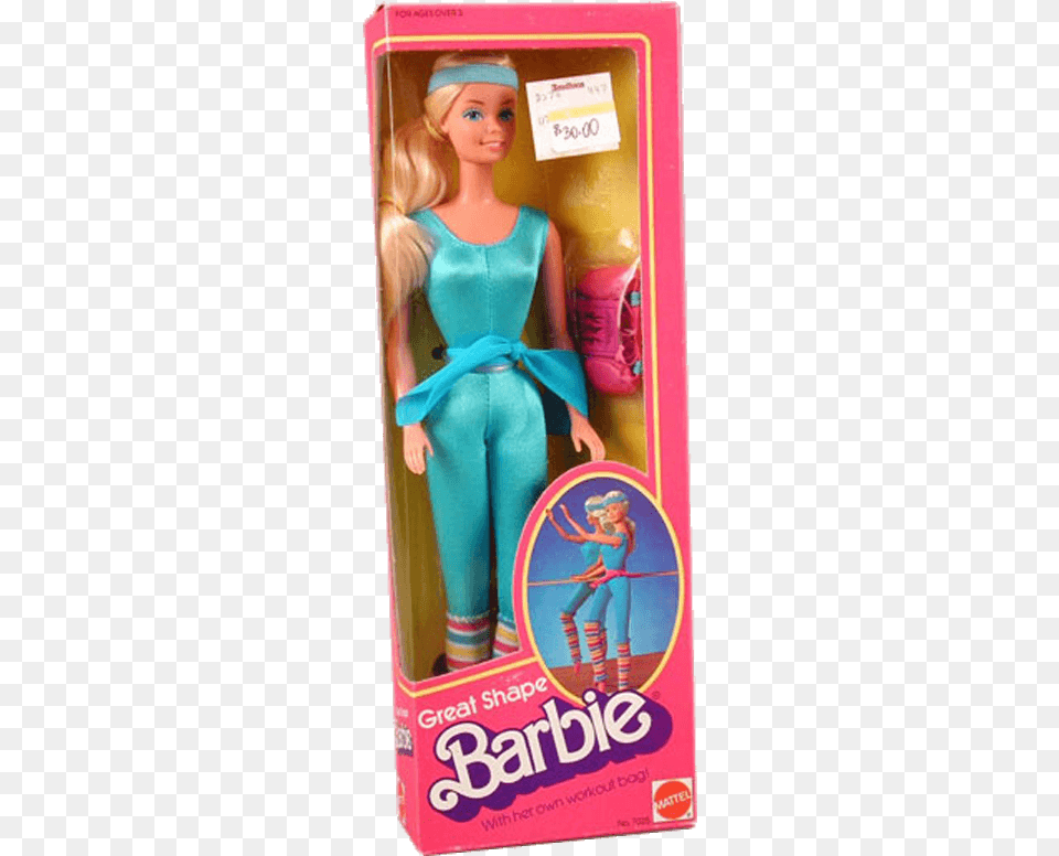 Custom Barbie Doll Boxes Logo Printed Barbie In A Box, Figurine, Toy, Child, Female Png