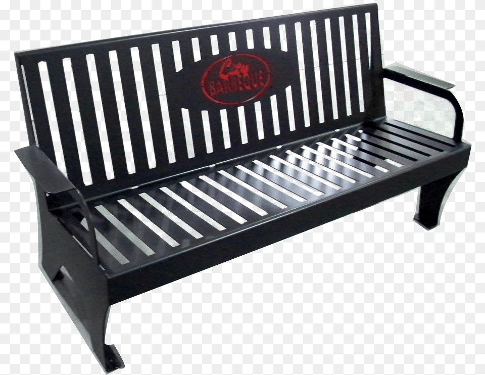Custom Bench Tri State Fabricators Metal Bench Cnc, Furniture Free Png