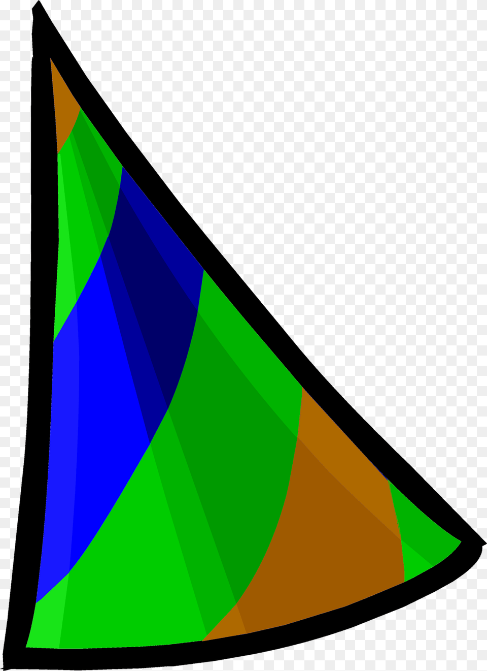 Custom Beta Hats Club Penguin, Triangle Free Png