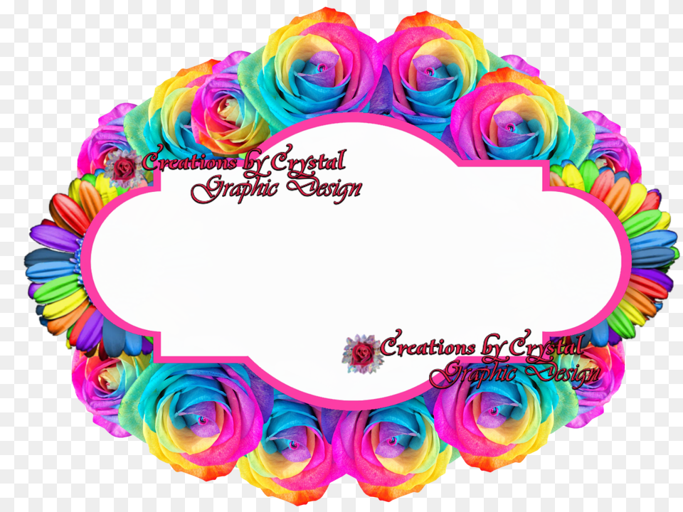 Custom Borders Created For Her, Rose, Plant, Flower, Dessert Png Image