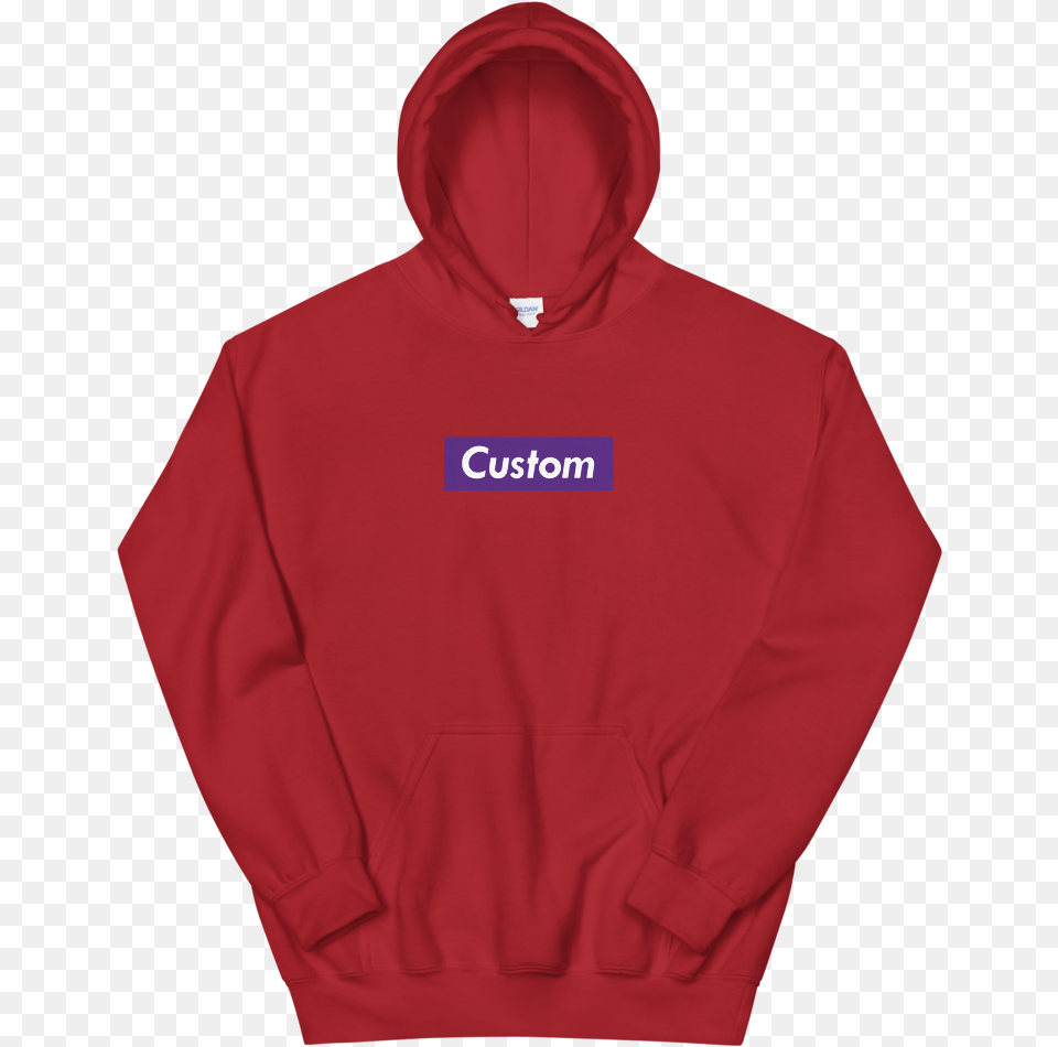 Custom Box Logo Hoodies T Hoodie, Clothing, Knitwear, Sweater, Sweatshirt Png Image