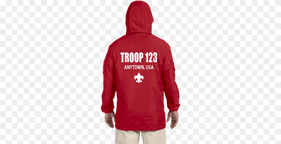 Custom Boy Scout Troop Jackets Boys Pictures Back Side, Clothing, Coat, Hoodie, Jacket Free Transparent Png
