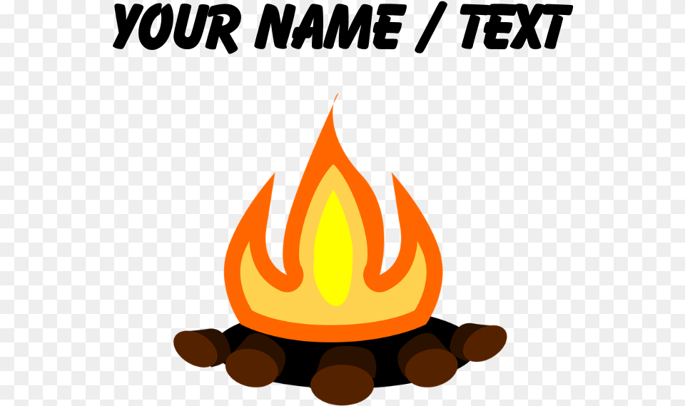 Custom Camp Fire Baseball Cap Flame Free Png Download