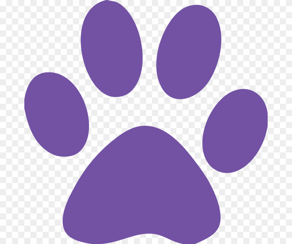 Custom Cat Paw Temporary Tattoos Purple Cat Paw Print, Head, Person, Cushion, Home Decor Free Png Download