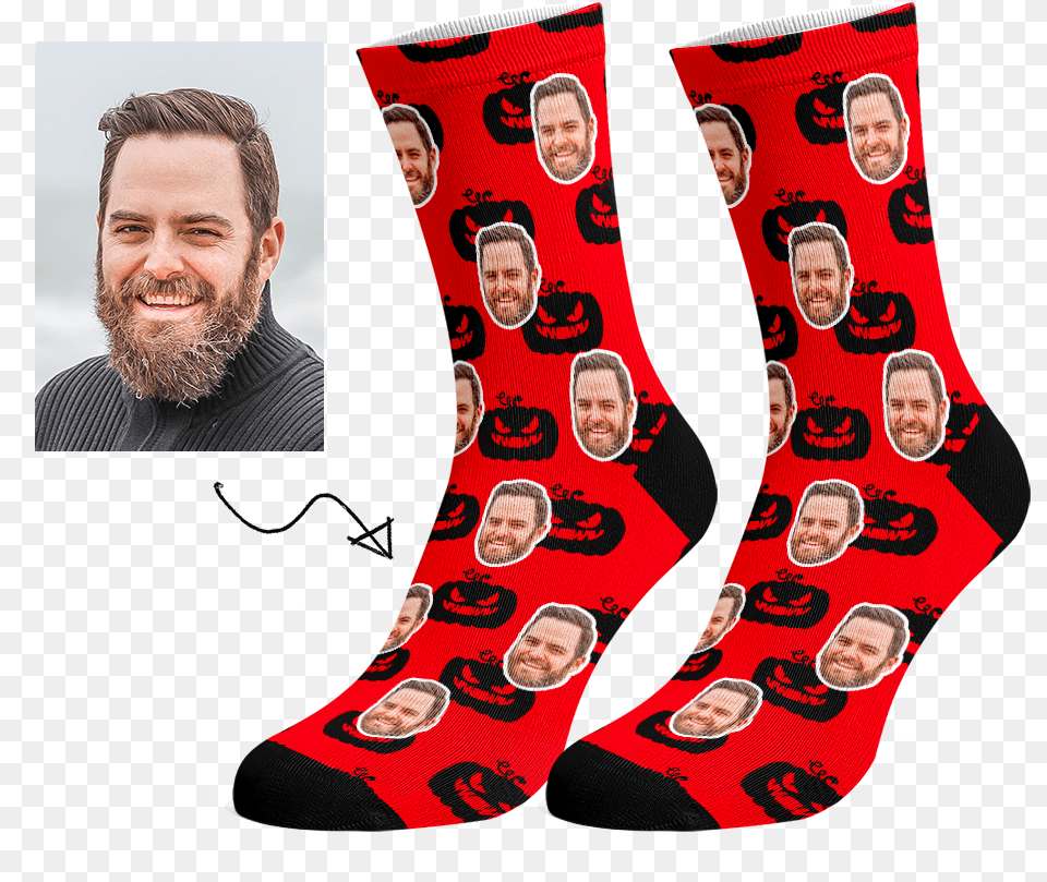 Custom Christmas Socks, Adult, Person, Man, Male Free Png Download
