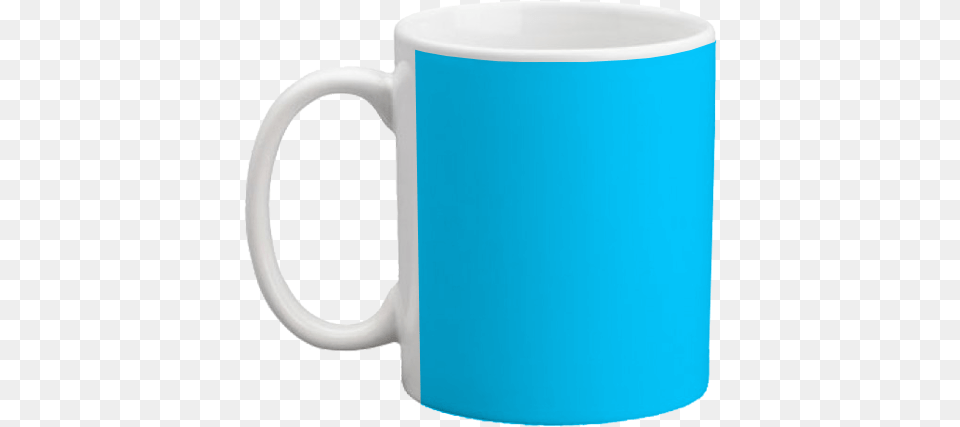 Custom Coffee Mug Light Blue Background Mug, Cup, Beverage, Coffee Cup Free Png Download