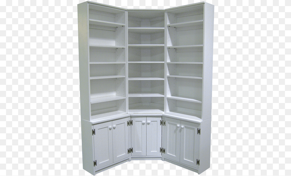 Custom Corner Bookshelf Unit, Closet, Cupboard, Furniture, Cabinet Png Image