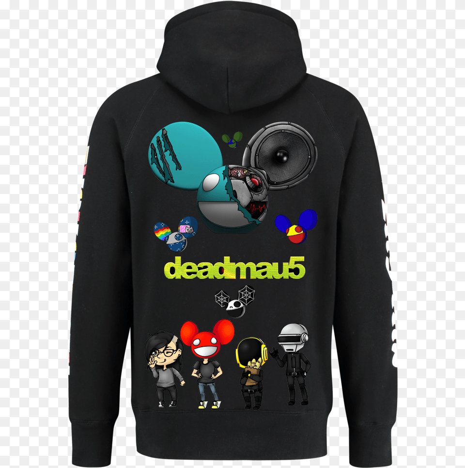 Custom Deadmau5 Hoodie All Sizes Hoodie, Sweatshirt, Sweater, Knitwear, Clothing Png Image