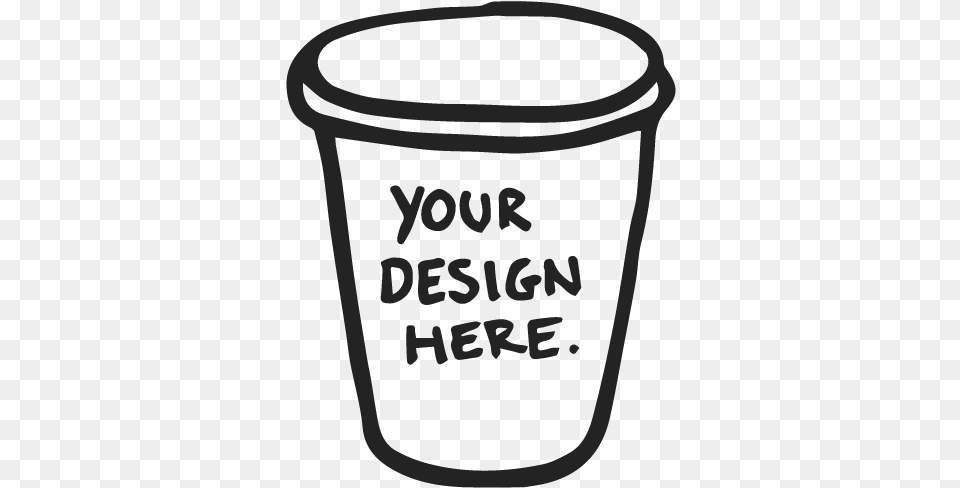 Custom Design Coffee Cups, Bucket, Cup, Smoke Pipe Free Transparent Png