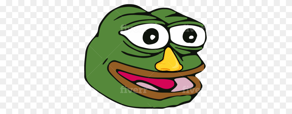 Custom Discord Emojis Pepe The Frog Happy, Face, Head, Person, Baby Free Png
