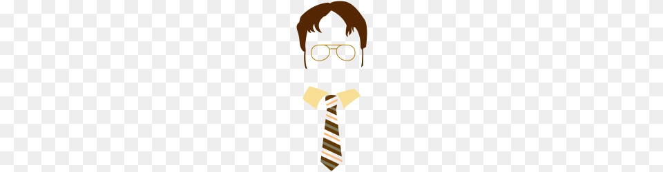 Custom Dwight Schrute Tank Top, Accessories, Formal Wear, Necktie, Tie Png