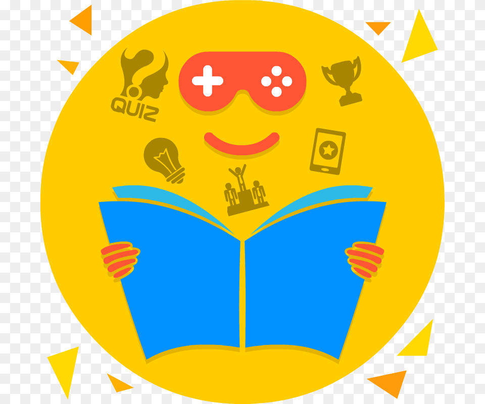 Custom E Learning Icon, Person, Reading Free Png Download