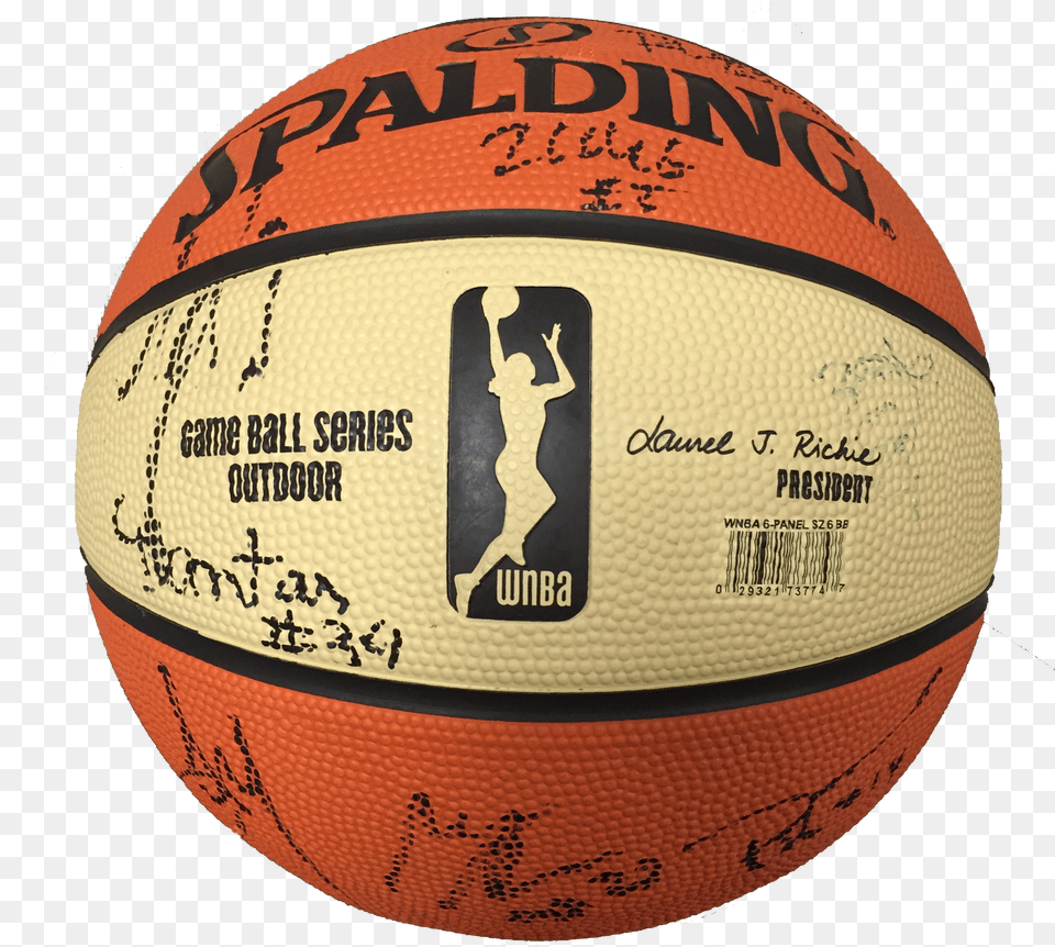 Custom Experience Package Spalding Offwnba 6 Panel Gameball Png