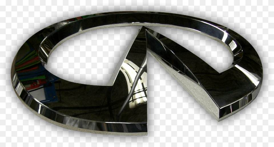 Custom Fabricated Polished Stainless Art, Emblem, Symbol, Logo, Furniture Free Png Download