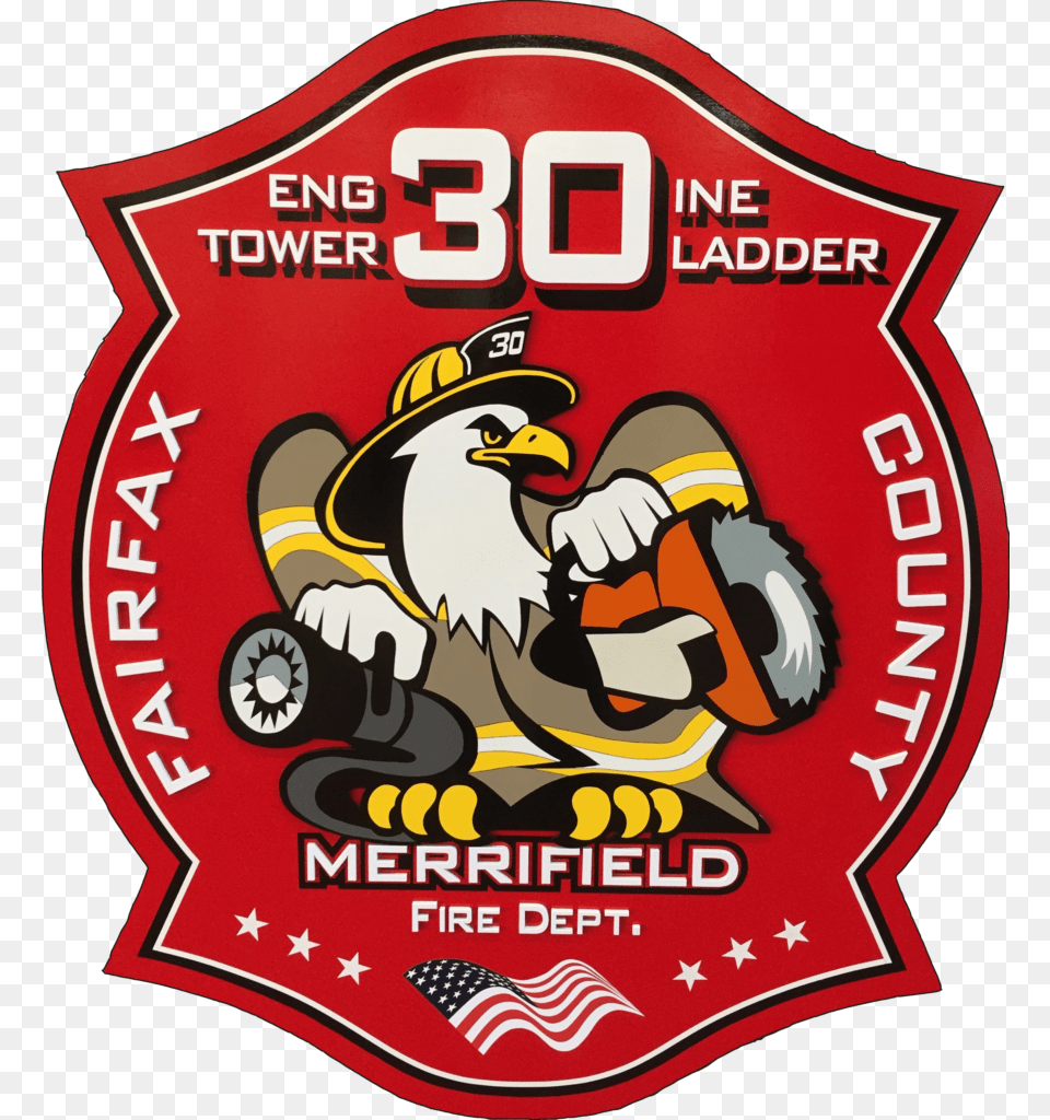 Custom Firehouse Logo Wall Shield Fire Department Shield Logo, Can, Tin, Symbol Free Png Download