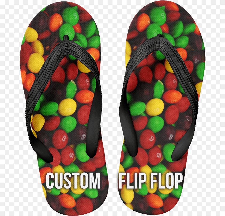 Custom Flip Flops Slipper, Clothing, Flip-flop, Footwear, Food Free Transparent Png