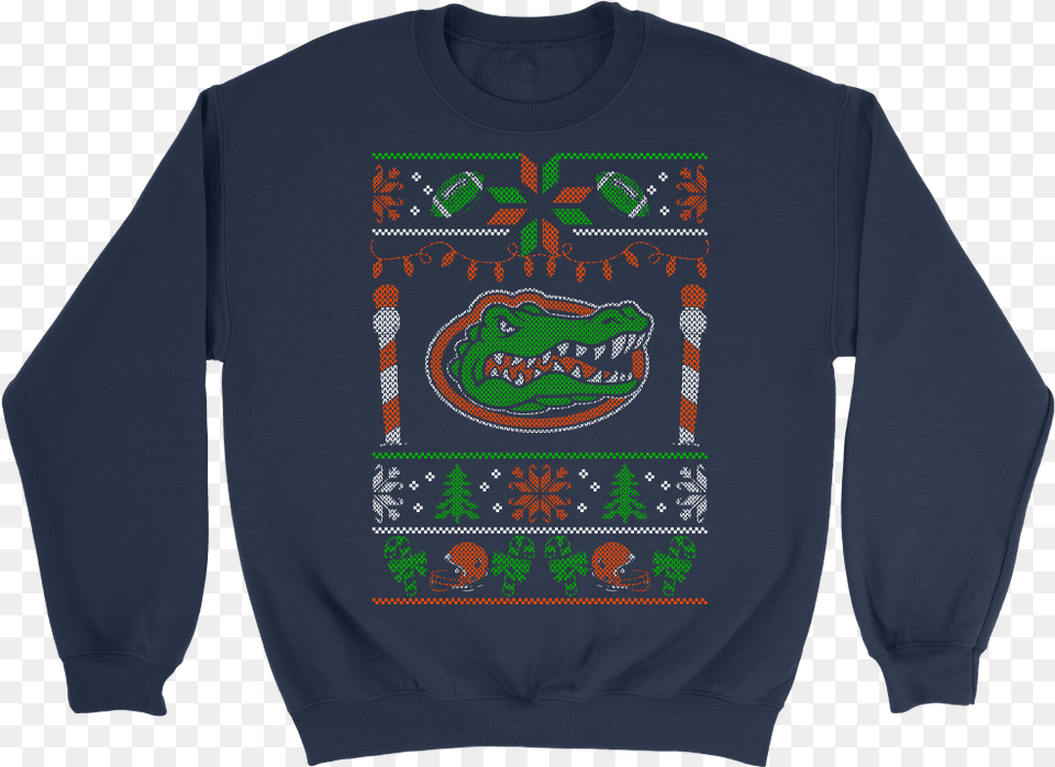 Custom Florida Gators Ugly Sweater 2017, Clothing, Hoodie, Knitwear, Long Sleeve Png Image