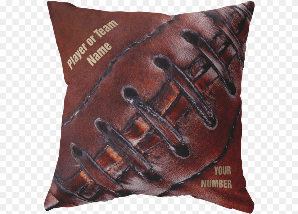 Custom Football Pillows Decorative, Baseball, Baseball Glove, Clothing, Cushion Free Png Download