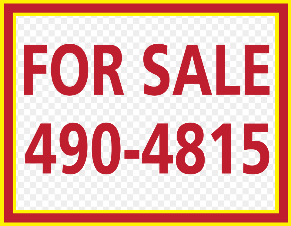 Custom For Sale Vehicle Sticker Sale Sign Car, Text, Number, Scoreboard, Symbol Png