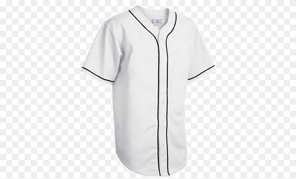 Custom Full Button Pipebaseball Jersey Black And White Baseball Jersey Design, Clothing, People, Person, Shirt Free Transparent Png