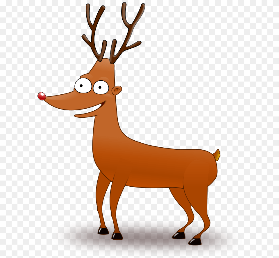 Custom Funny Deer Shower Curtain Reindeer Cartoon, Animal, Mammal, Wildlife, Elk Free Png