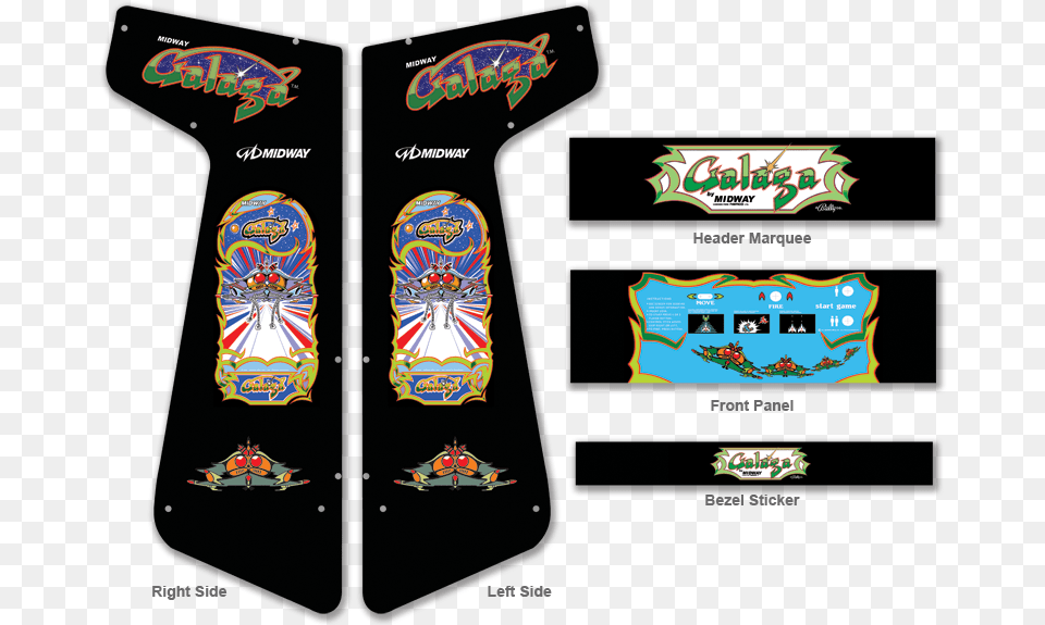 Custom Galaga For Xtension Arcade Galaga Arcade Game Graphics Png