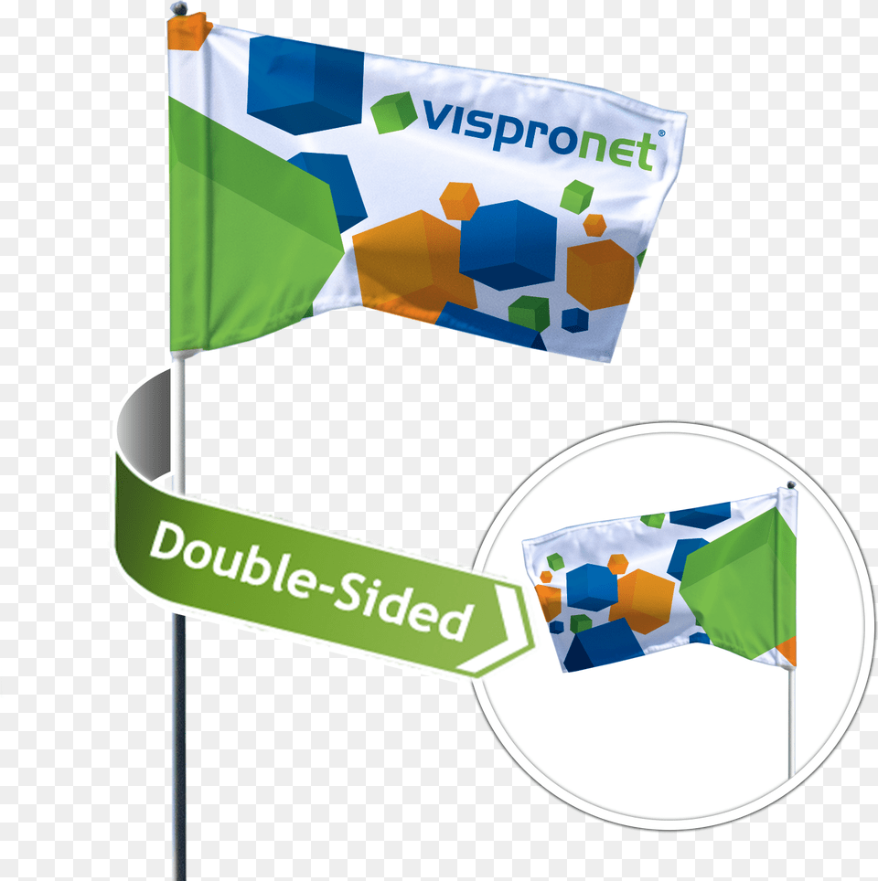Custom Golf Flag Flag Rotates Freely Around The Flagstick Graphic Design, Text, Banner Free Png