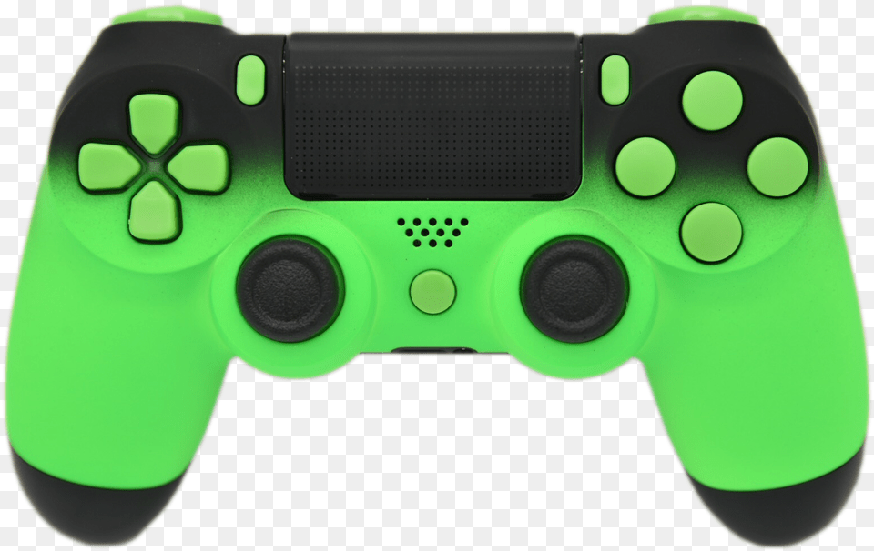 Custom Green Ps4 Controller, Electronics, Joystick Free Png