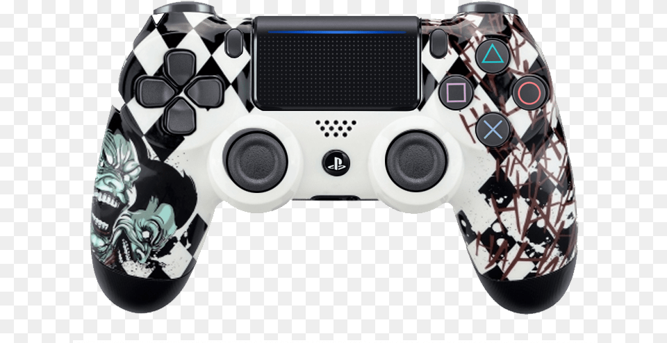 Custom Joker Ps4 Controller, Electronics, Joystick, Appliance, Blow Dryer Png Image