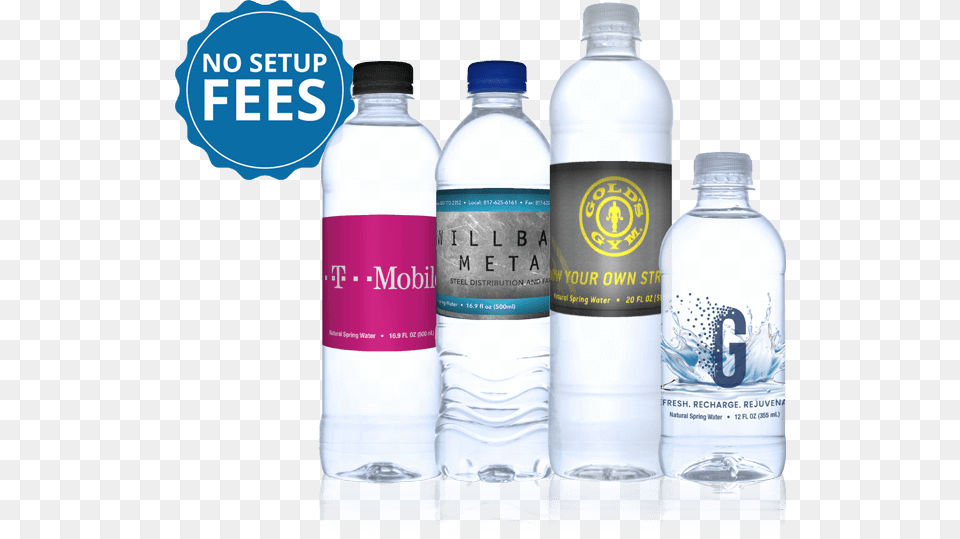 Custom Label Bottled Water Plastic Bottle, Beverage, Mineral Water, Water Bottle, Shaker Free Png