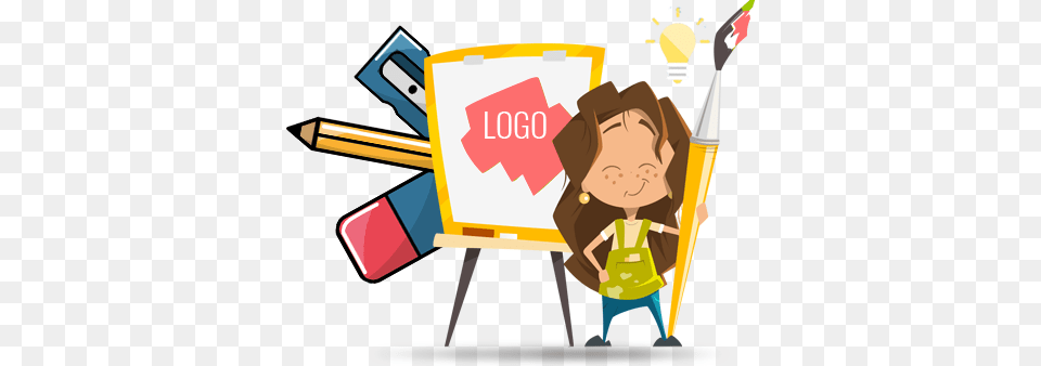 Custom Logo Design, Person, Pencil, Face, Head Png