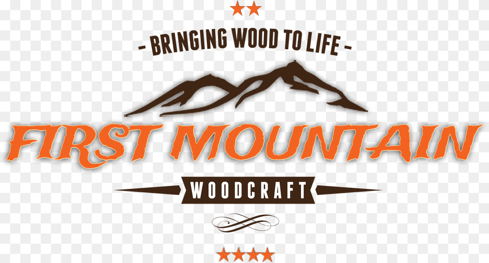 Custom Logo Design For First Mountain Poster, Person Free Png Download